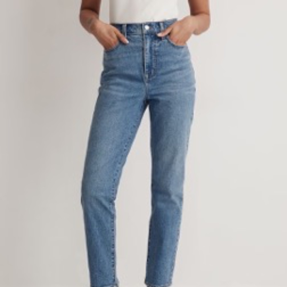 Madewell Mom Jean, Size 27